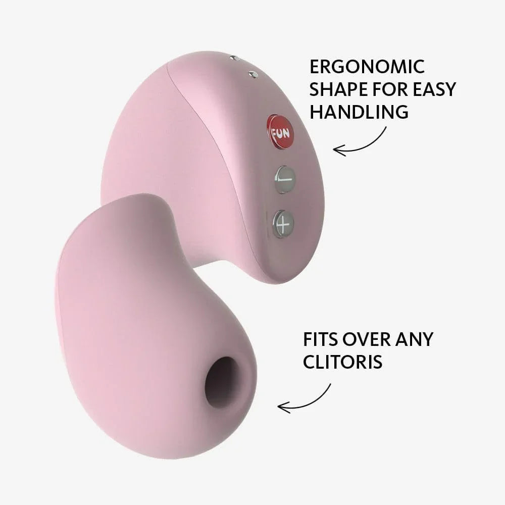Fun Factory MEA Premium Suction Toy - Powder Rose