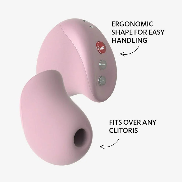 Fun Factory MEA Premium Suction Toy - Powder Rose