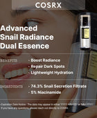 COSRX Advanced Snail Radiance Dual Essence 80ml