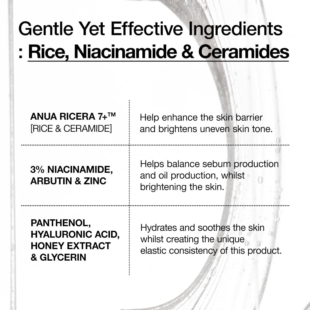 Anua 7 Rice Ceramide Hydrating Barrier Serum 50ml - DaniChou-Store