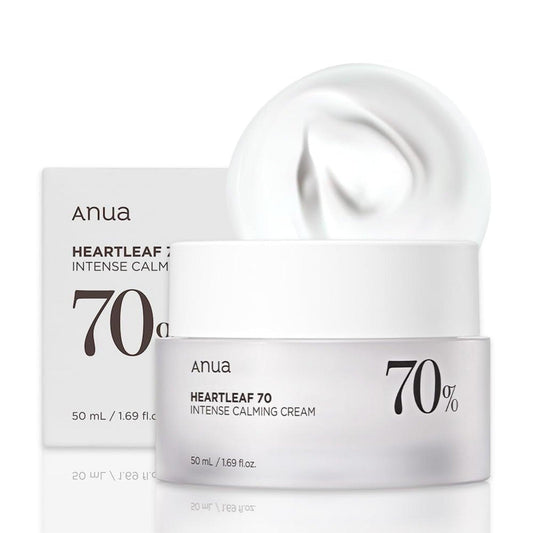 ANUA Heartleaf 70% Intense Calming Cream - Beruhigende Tagescreme für empfindliche Haut - DaniChou-Store