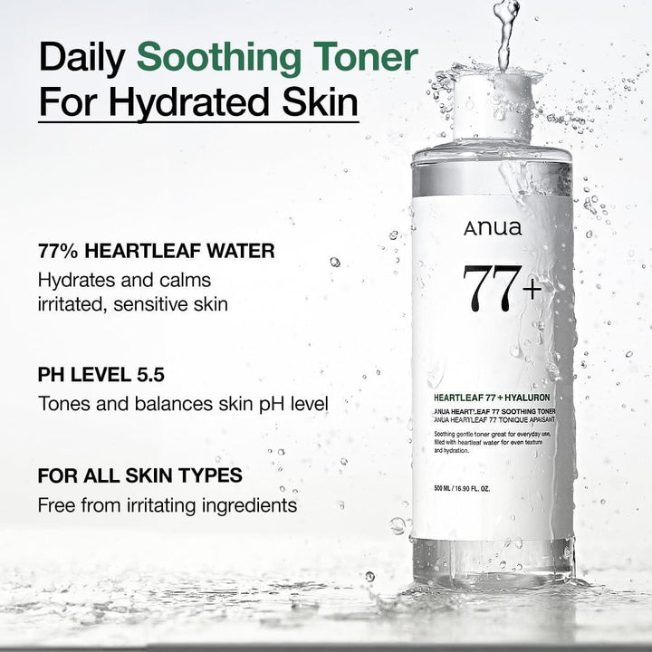 ANUA Heartleaf 77 Soothing Toner - DaniChou-Store