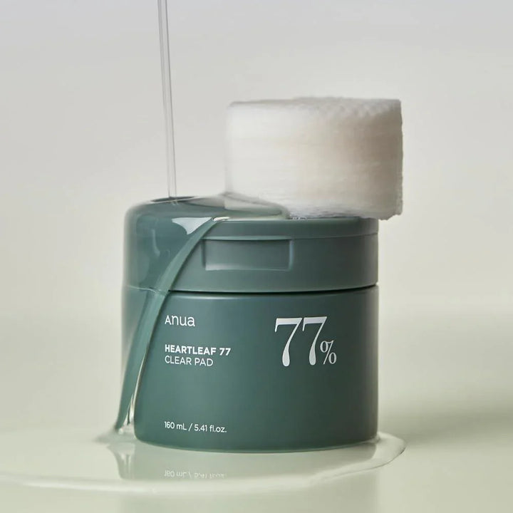 Anua Heartleaf 77% Toner Pads – Beruhigende Pflege &amp; sanfte Exfoliation für strahlende Haut - DaniChou-Store