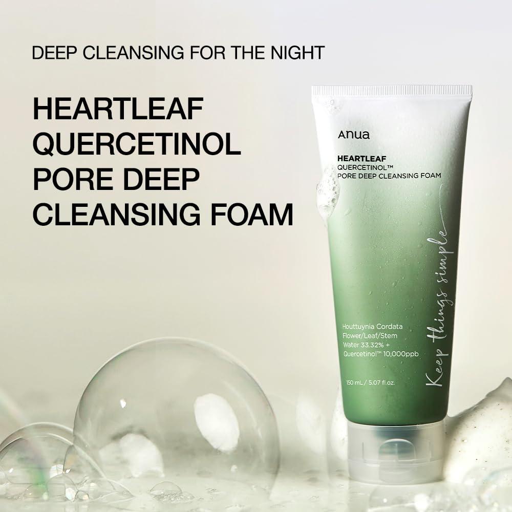 Anua Heartleaf Quercetinol Pore Deep Cleansing Foam - DaniChou-Store