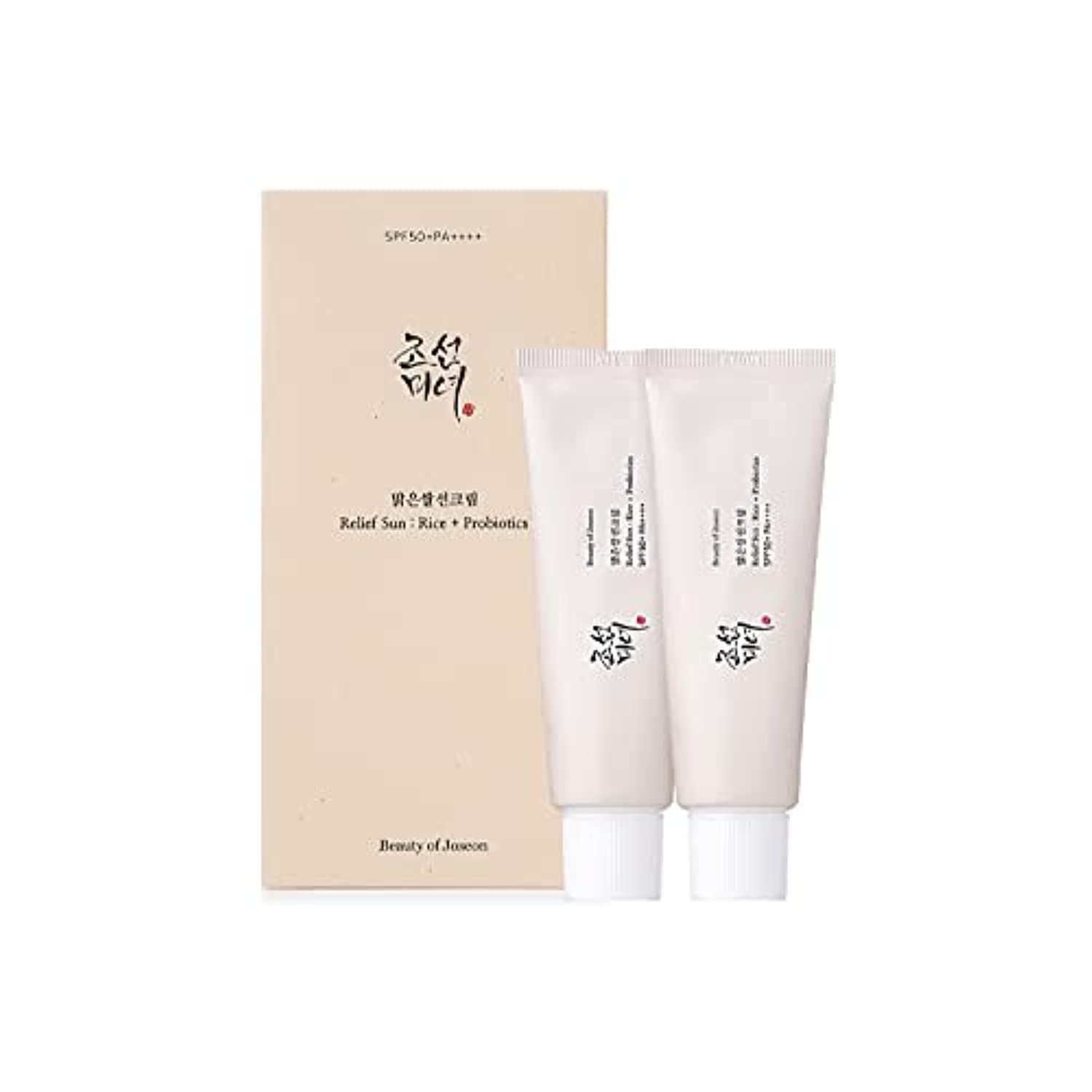 Beauty of Joseon Relief Sun Rice + Probiotics SPF 50+ (2er Pack) - DaniChou-Store