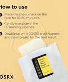 COSRX Advanced Snail Mucin Power Essence Sheet Mask 25ml - DaniChou-Store