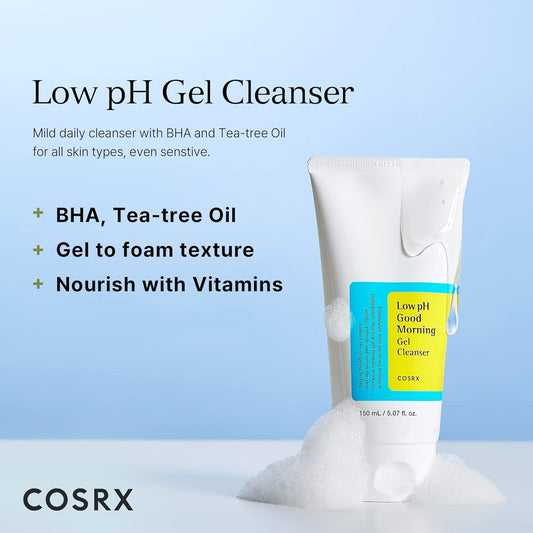 COSRX Low pH Good Morning Gel Cleanser 150 ml - DaniChou-Store