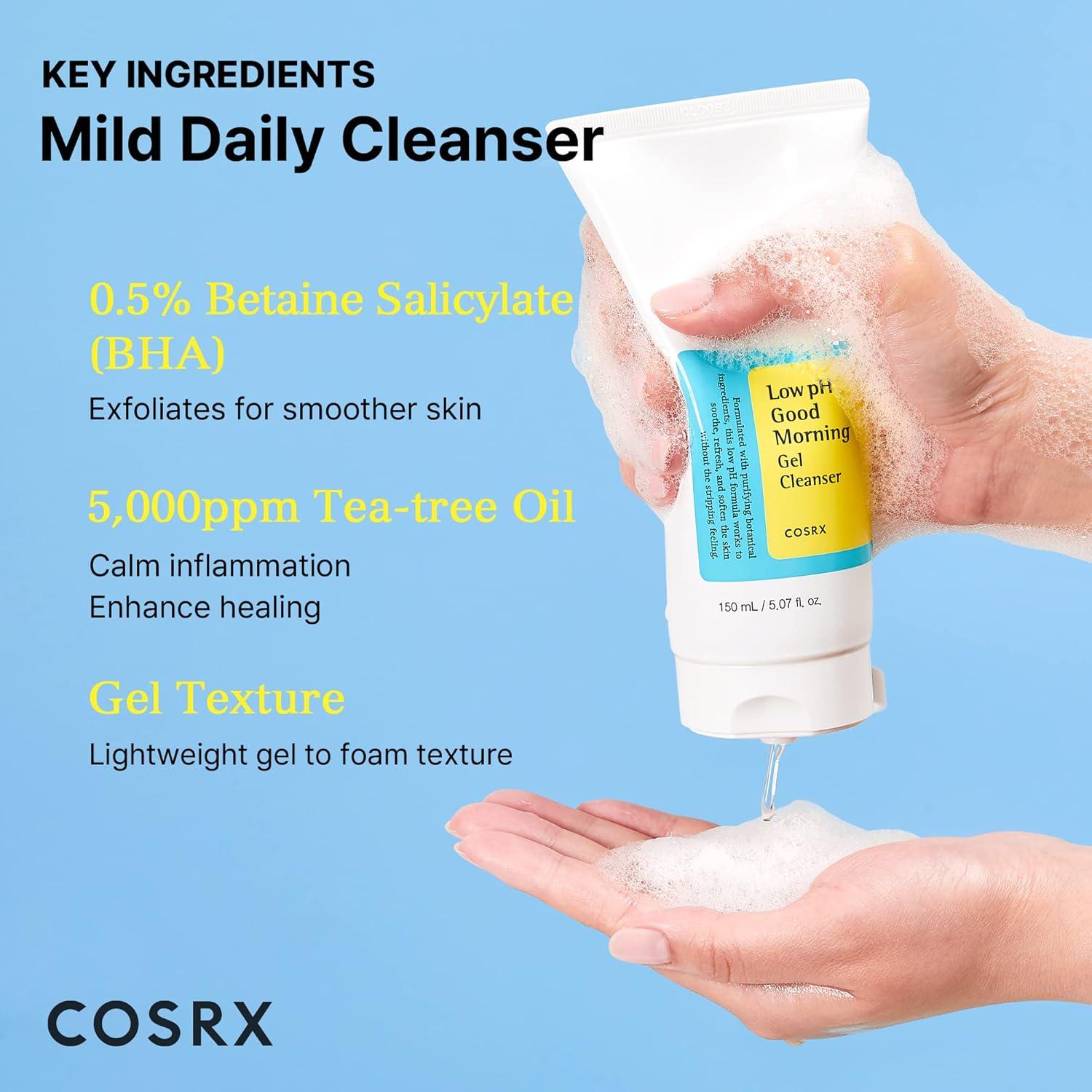 COSRX Low pH Good Morning Gel Cleanser 150 ml - DaniChou-Store