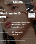 COSRX The Niacinamide 15 Serum - 20ml - DaniChou-Store