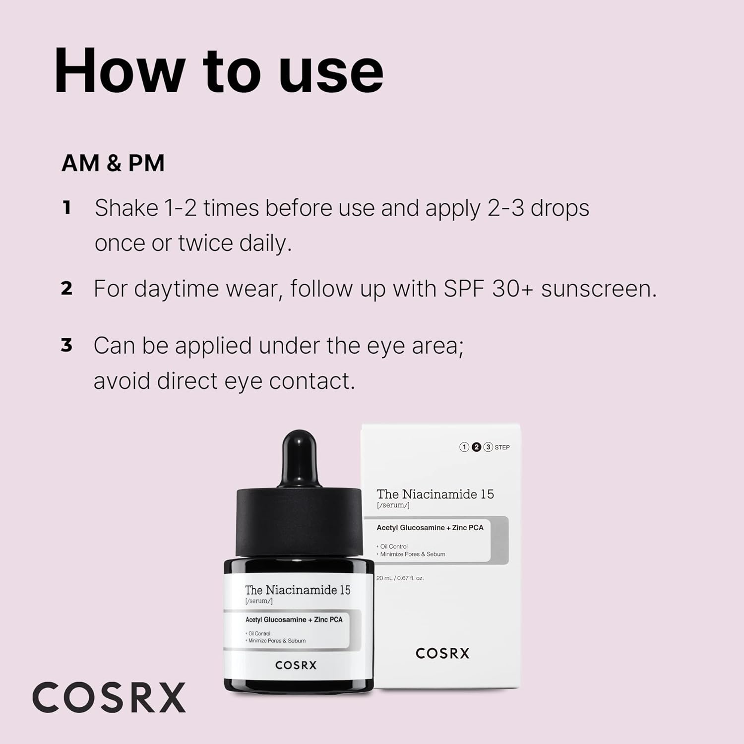 COSRX The Niacinamide 15 Serum - 20ml - DaniChou-Store