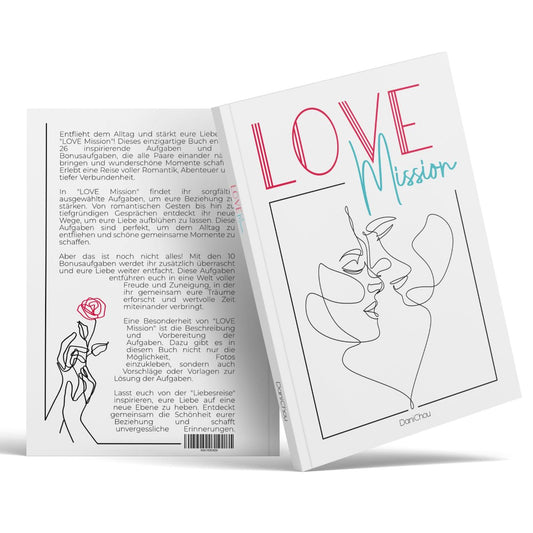 DaniChou Love Mission: Couple Challenge Buch für Paare - DaniChou-Store
