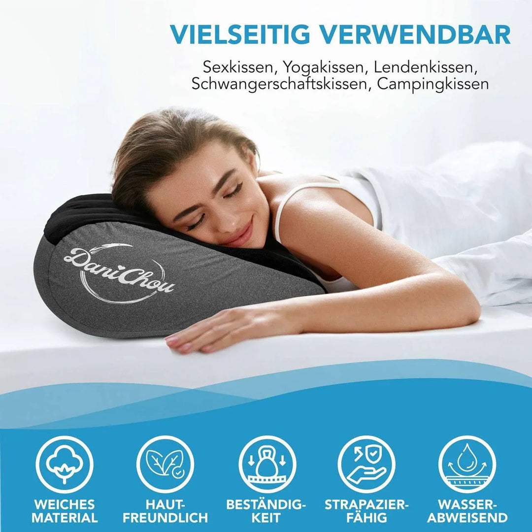 Aufblasbares Sex Kissen mit abnehmbaren Kissenbezug