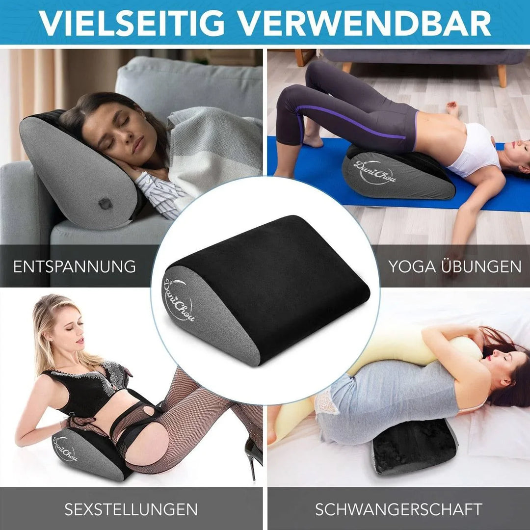 Aufblasbares Sex Kissen mit abnehmbaren Kissenbezug