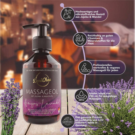 DaniChou Massageöl Amyris-Lavendel - DaniChou-Store