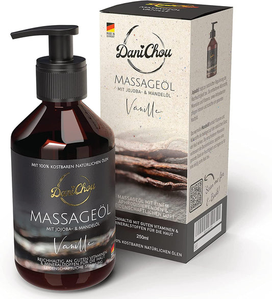 DaniChou Massageöl Vanille - DaniChou-Store