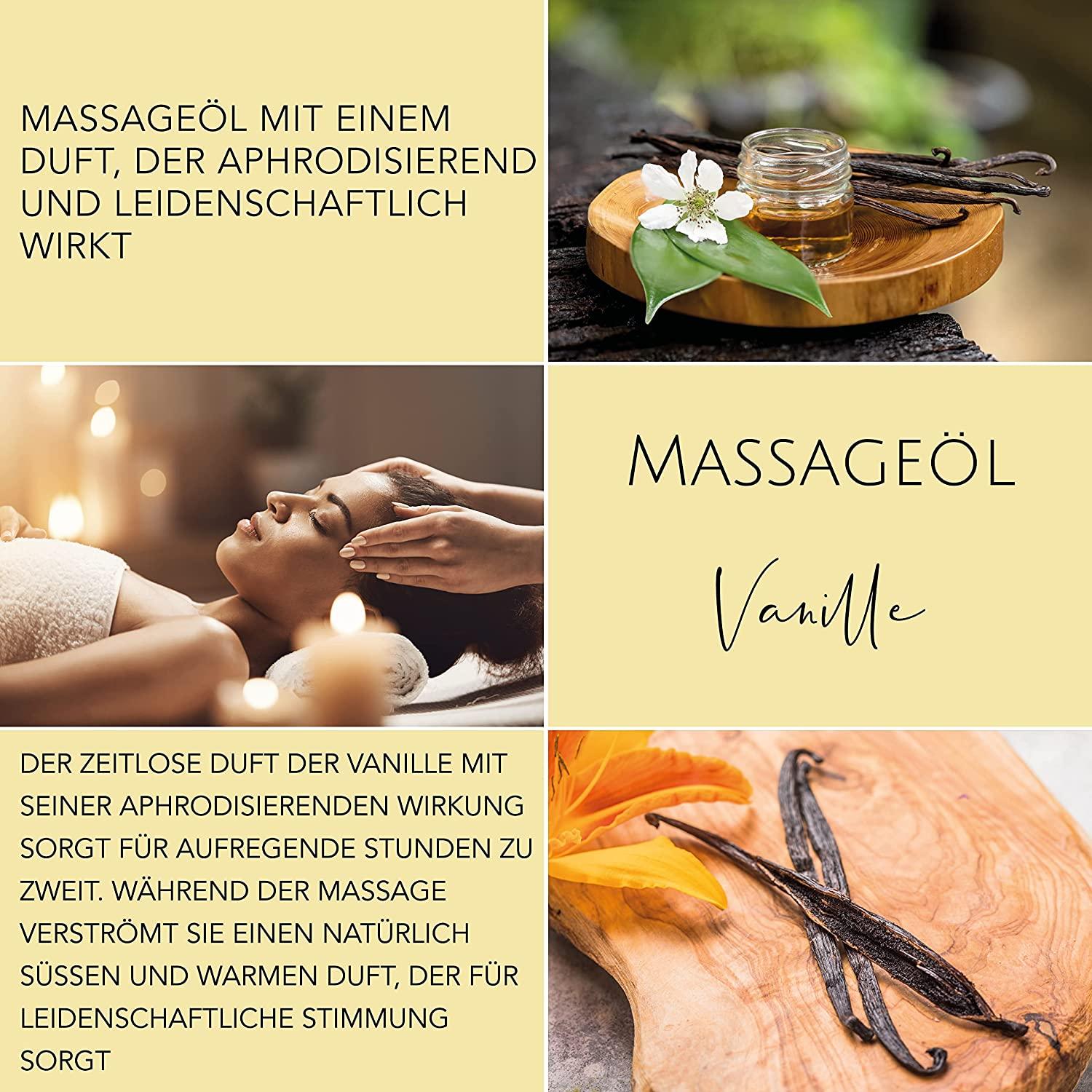 DaniChou Massageöl Vanille - DaniChou-Store