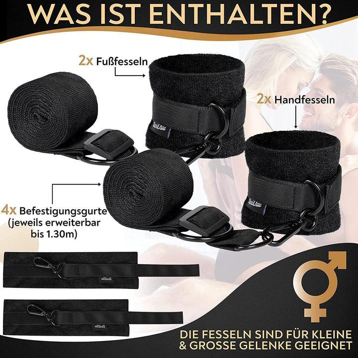 Bettfesseln *2023-Design-Fixierung am Möbelfuß - DaniChou-Store