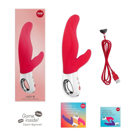 Fun Factory LADY BI - Rabbit Vibrator - DaniChou-Store