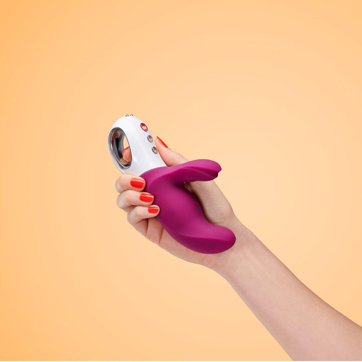 Fun Factory MISS BI – Premium Dual-Motor Rabbit Vibrator in Grape, Pink & Black – Wasserdicht, Wiederaufladbar & Anatomisch Optimiert für G-Punkt und Klitoris-Stimulation - DaniChou-Store