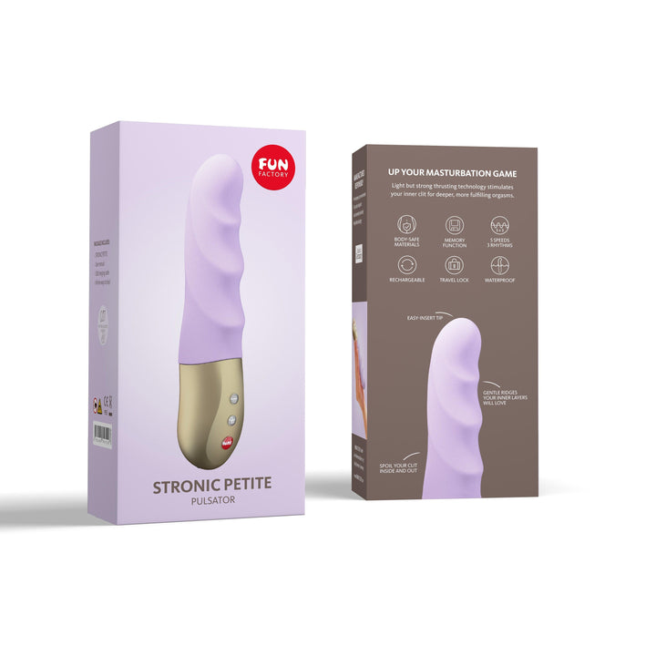 Fun Factory STRONIC PETITE Mini Pulsator - Anfängerfreundlicher Vibrator für klitorale und vaginale Stimulation - DaniChou-Store