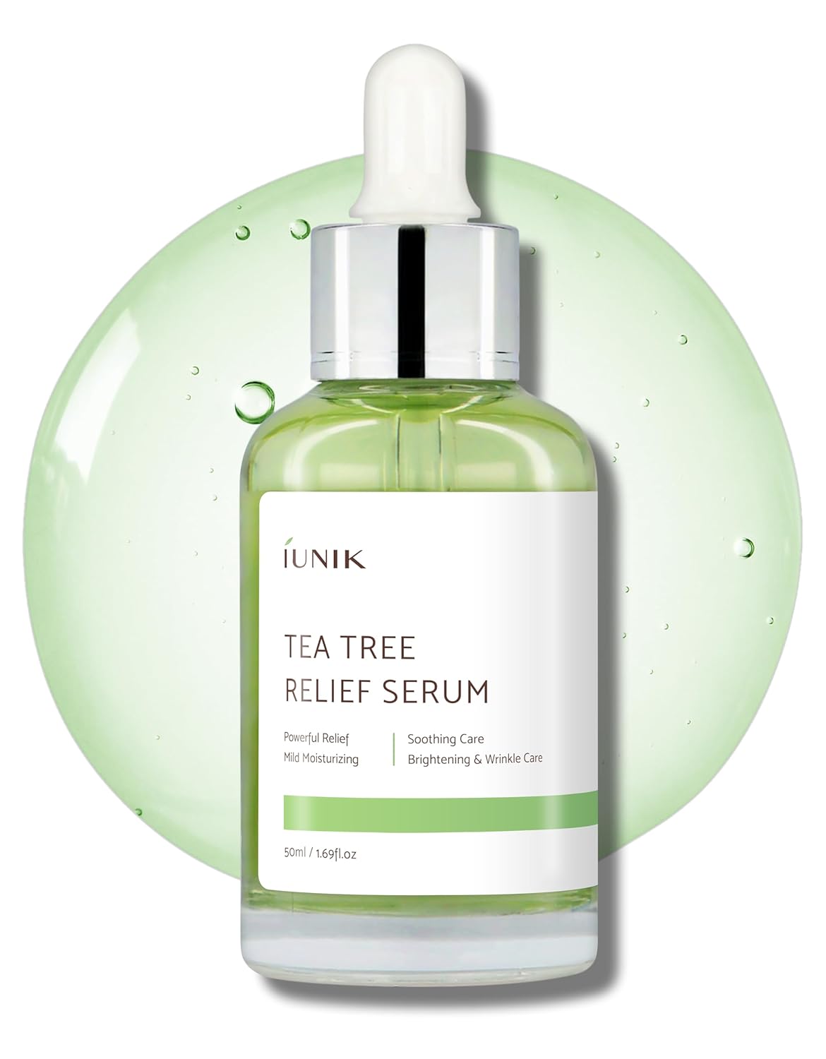 iUNIK Tea Tree Relief Serum 50 ml - DaniChou-Store