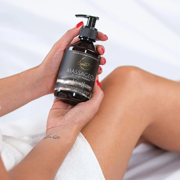 DaniChou Massageöl Vanille 250 ml