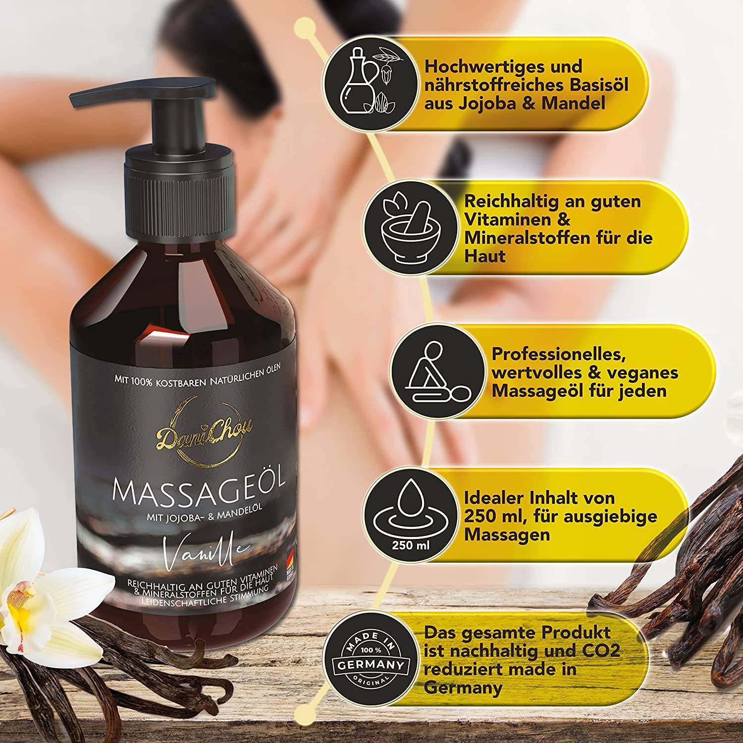 Massageöl Vanille - DaniChou-Store