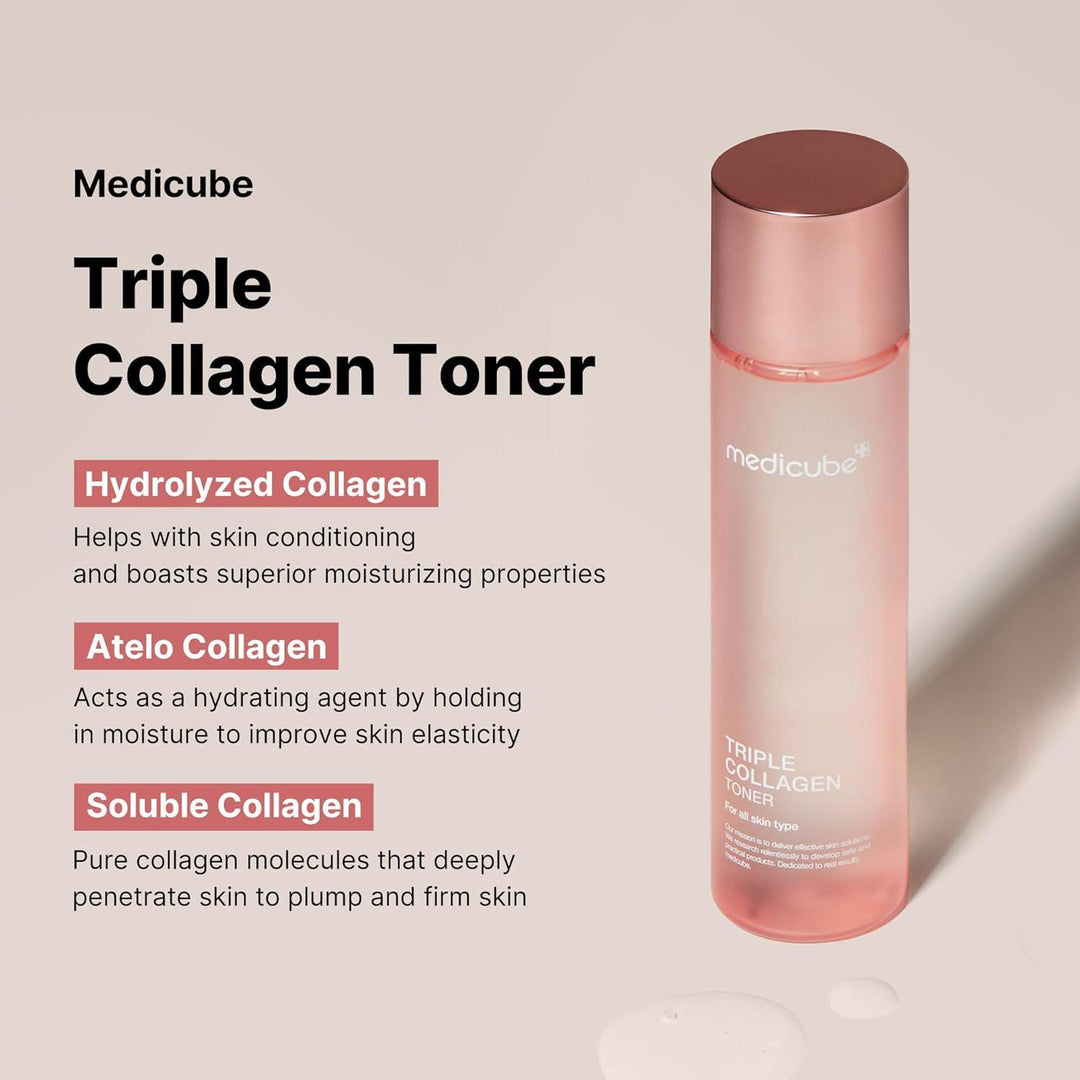 Medicube Triple Collagen Toner 4.0 - 140 ml - DaniChou-Store