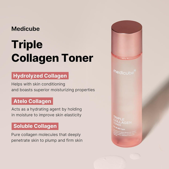 Medicube Triple Collagen Toner 4.0 - 140 ml - DaniChou-Store