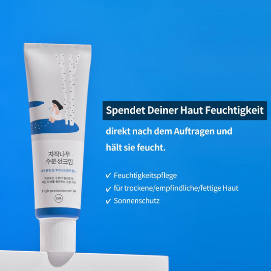 Round Lab Feuchtigkeitsspendende Sonnenschutzcreme - DaniChou-Store