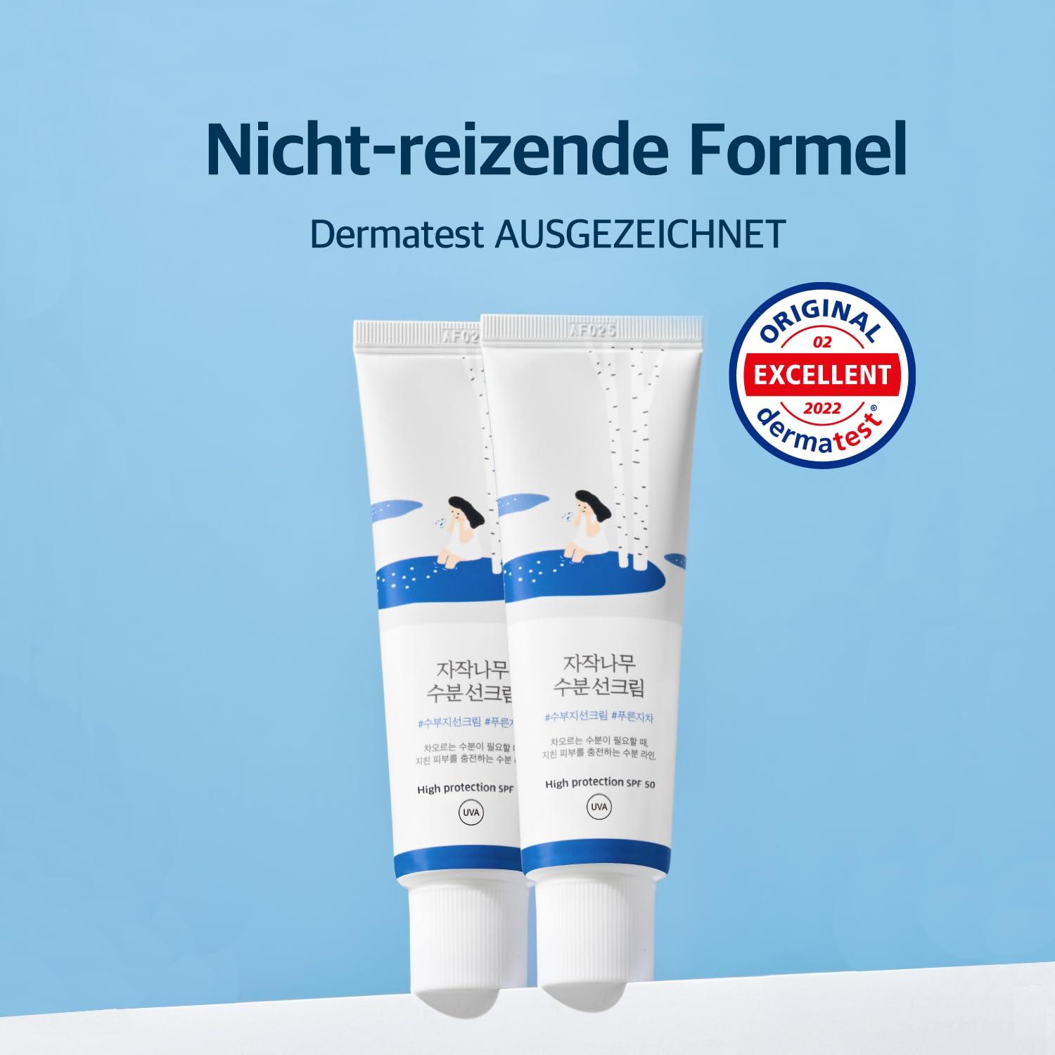 Round Lab Feuchtigkeitsspendende Sonnenschutzcreme - DaniChou-Store