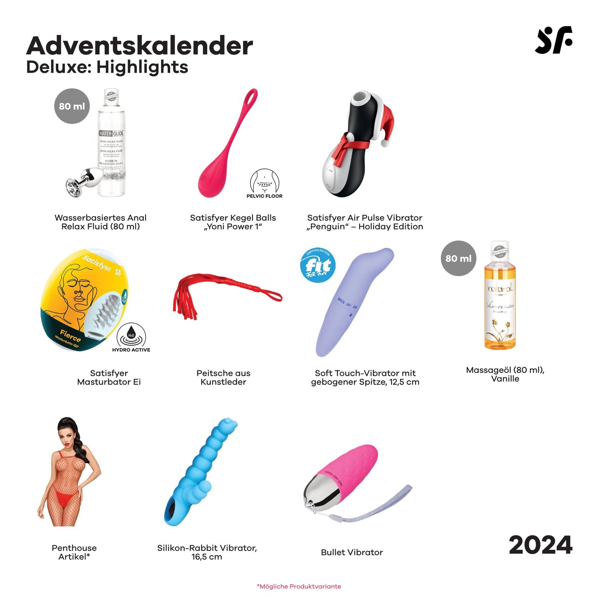 Satisfyer Deluxe Adventskalender 2024 - DaniChou-Store