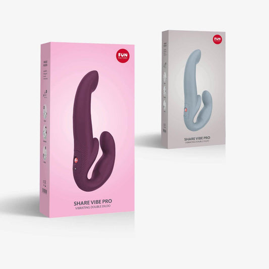 SHARE VIBE PRO: Der Ultimative Doppeldildo mit Vielseitigen Vibrationsmodi für Paare - DaniChou-Store