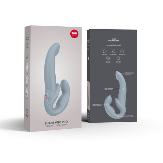 SHARE VIBE PRO: Der Ultimative Doppeldildo mit Vielseitigen Vibrationsmodi für Paare - DaniChou-Store