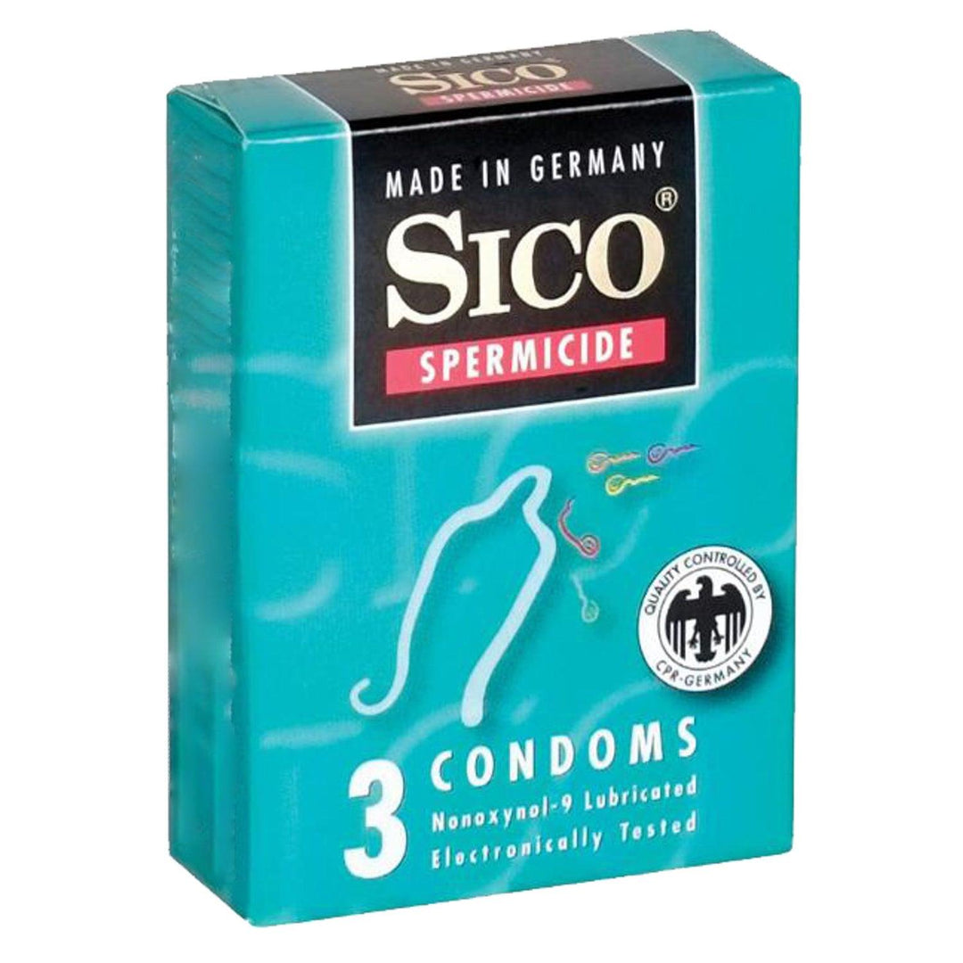 SICO Spermizid Kondome – Intensiver Schutz und Genuss – 3er Pack - DaniChou-Store