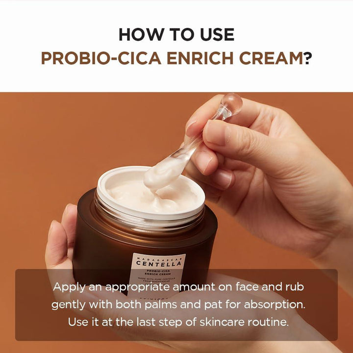 SKIN1004 Madagascar Centella Probio-Cica Enrich Cream 50ml - DaniChou-Store