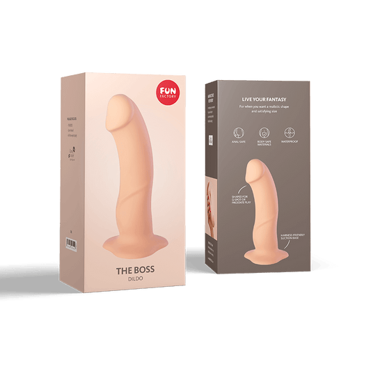 The Boss - Realistischer Dildo 18cm aus 100% medizinischem Silikon - DaniChou-Store