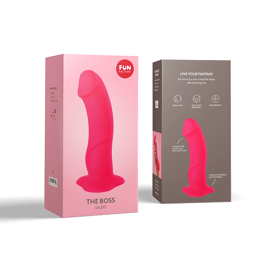 The Boss - Realistischer Dildo 18cm aus 100% medizinischem Silikon - DaniChou-Store