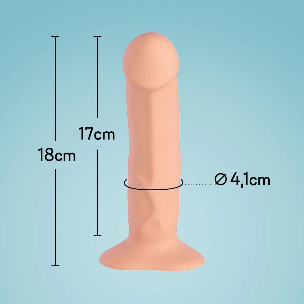 The Boss - Realistischer Dildo 18cm aus 100% medizinischem Silikon - DaniChou-Store