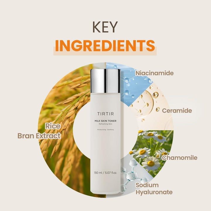 TIRTIR Milk Skin Toner 150ml - DaniChou-Store
